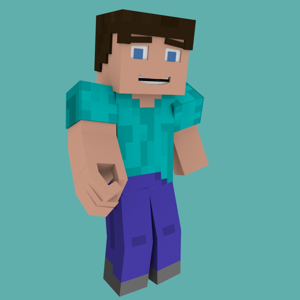 Trainguy Minecraft Player Rig preview image 3